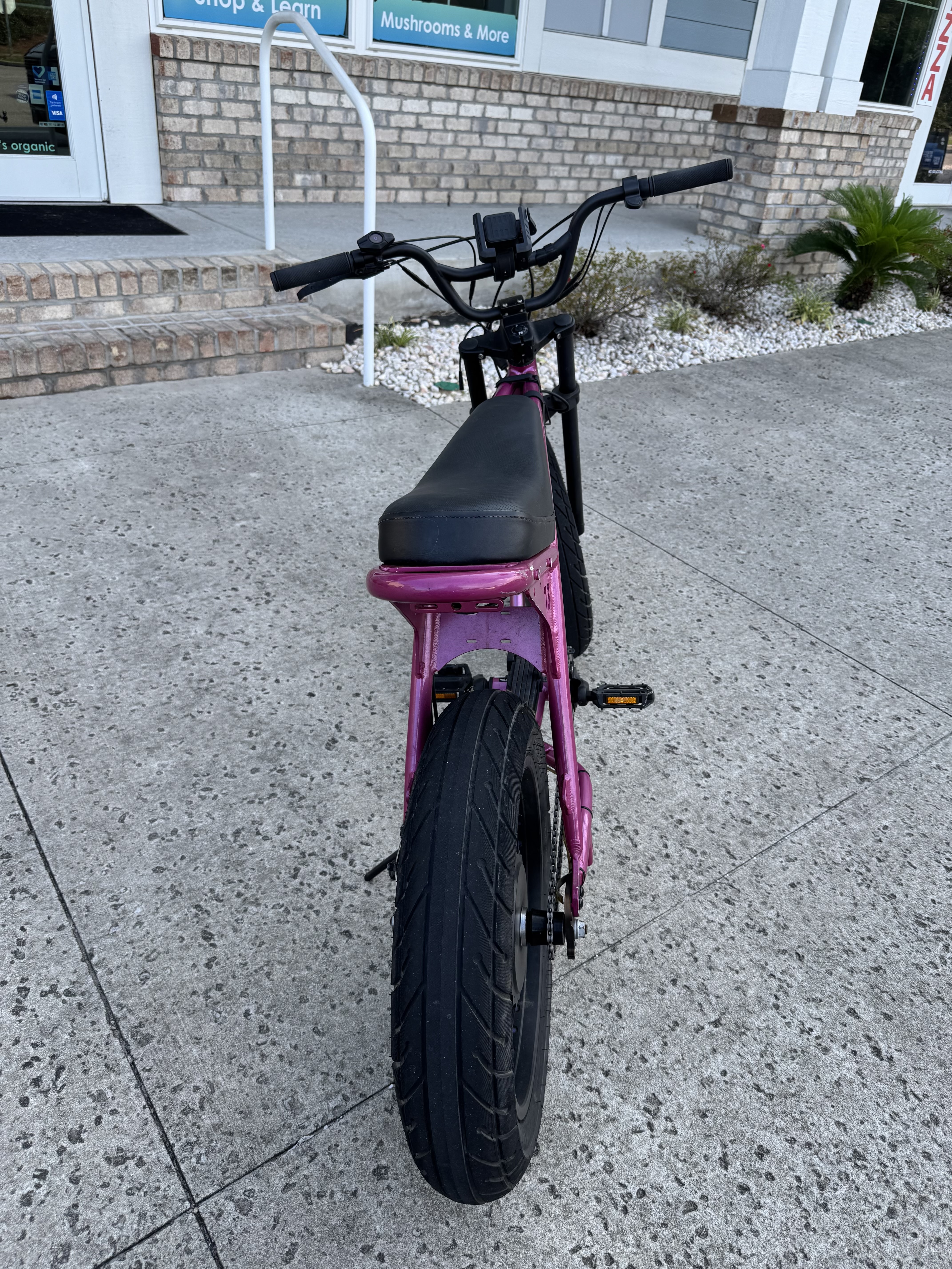 Prickly Pink Super73 ZX rear view